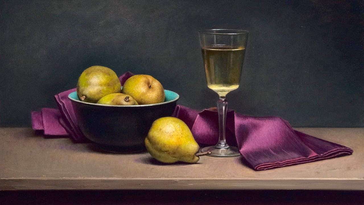 1280x720 Old Master Style Still Life Painting Time Lapse Demo - What Is Still Life Painting