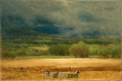 400x267 The Wheat Field George Inness Painting Reproduction 9177 - Wheat Field Painting