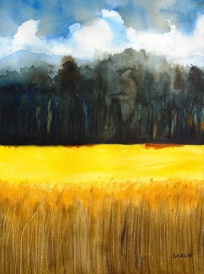 Wheat Field Painting at PaintingValley.com | Explore collection of ...