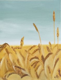 236x308 Wheat Field Painting - Wheat Painting