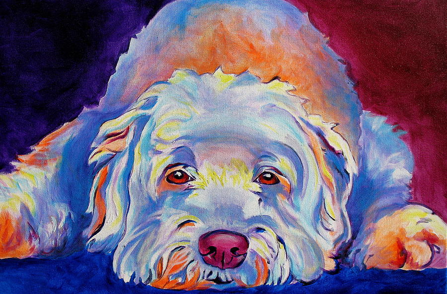 900x593 Soft Coated Wheaten Terrier - Wheaten Terrier Painting