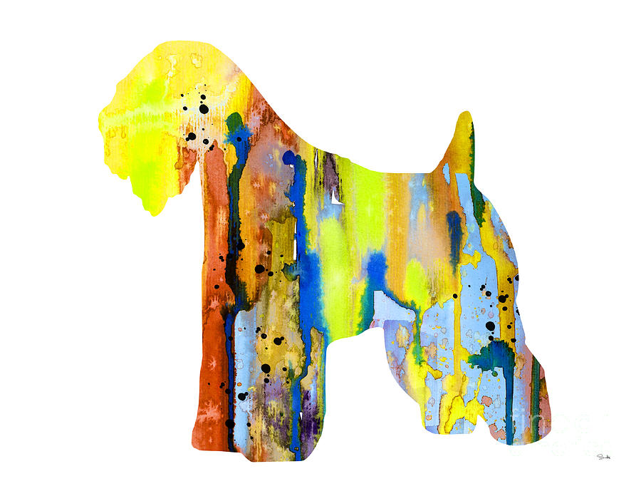 900x675 Wheaten Terrier Painting By Watercolor Girl - Wheaten Terrier Painting