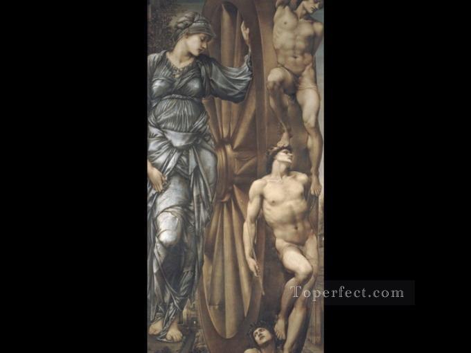 680x510 The Wheel Of Fortune Preraphaelite Sir Edward Burne Jones Painting - Wheel Of Fortune Painting