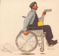 200x193 Labor Arts Images Of Labor - Wheelchair Painting