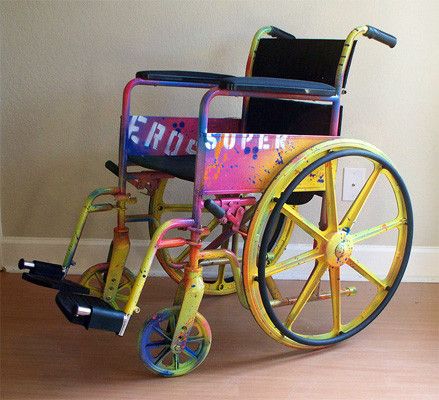 439x400 Top 15 Pimped Out Wheelchairs Spray Painting - Wheelchair Painting