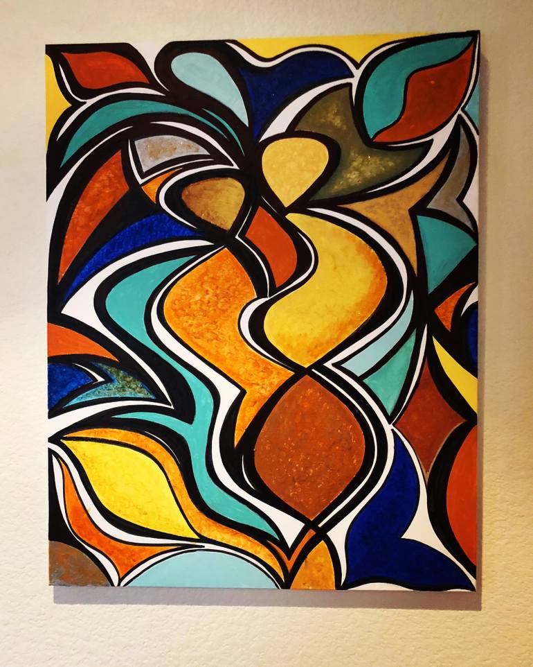 770x962 Saatchi Art Dreams Come True Painting By Dezireh Haghayeghi - When Dreams Come True Painting