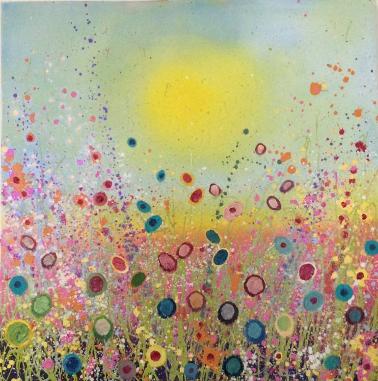 770x776 Saatchi Art You Make My Dreams Come True Painting By Yvonne Coomber - When Dreams Come True Painting