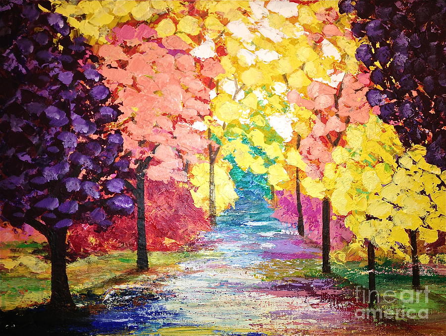 900x679 When Dreams Come True Painting By Angie Rypma - When Dreams Come True Painting