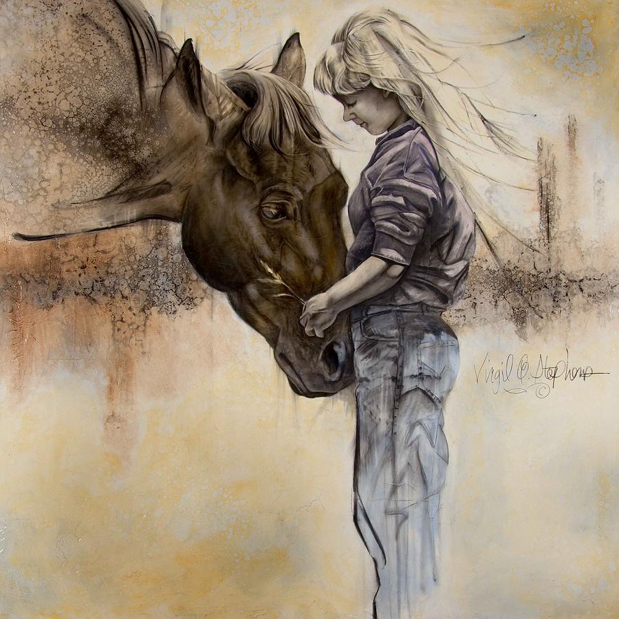 900x900 When Dreams Come True Painting By Virgil Stephens - When Dreams Come True Painting