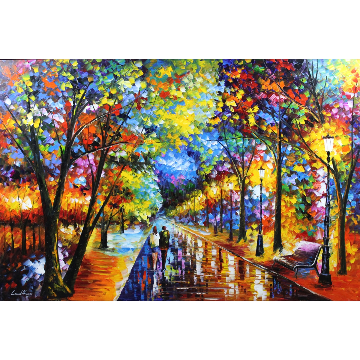 1200x1200 When Dreams Come True By Leonid Afremov - When Dreams Come True Painting