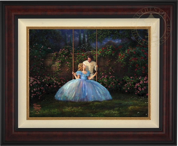 675x556 Dreams Come True Cinderella Painting Thomas Kinkade Disney - When Dreams Come True Painting