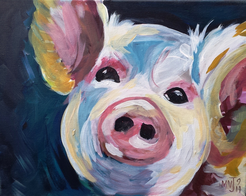 When Pigs Fly Painting at PaintingValley.com | Explore collection of ...