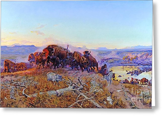 646x470 When The Land Belonged To God Painting By Pg Reproductions - When The Land Belonged To God Painting