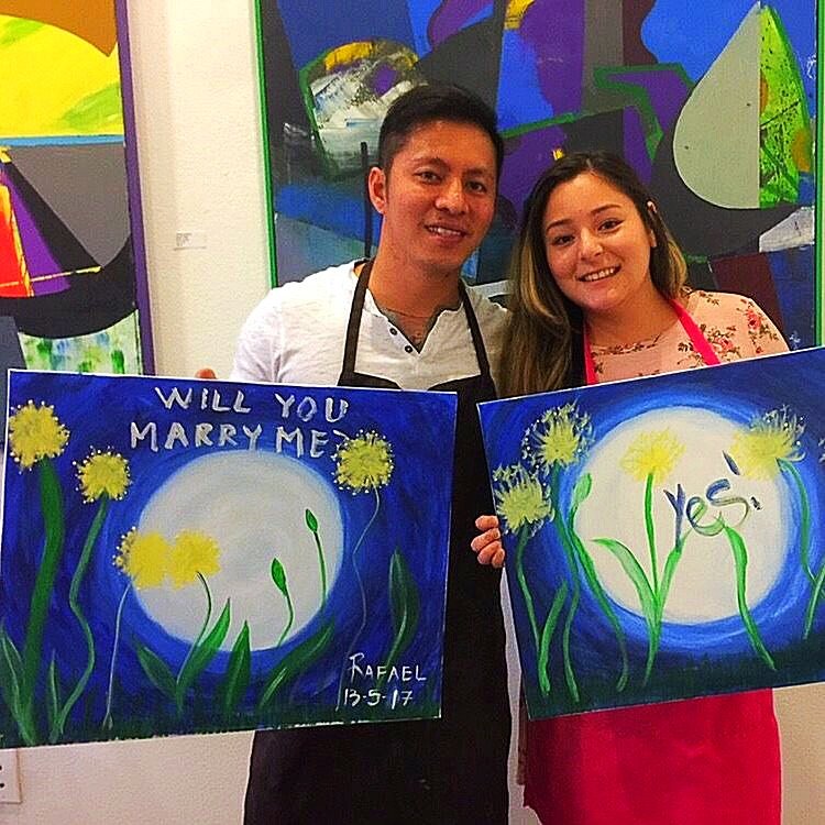 750x750 Photos Painting Classes Near Me, - When Will You Marry Me Painting