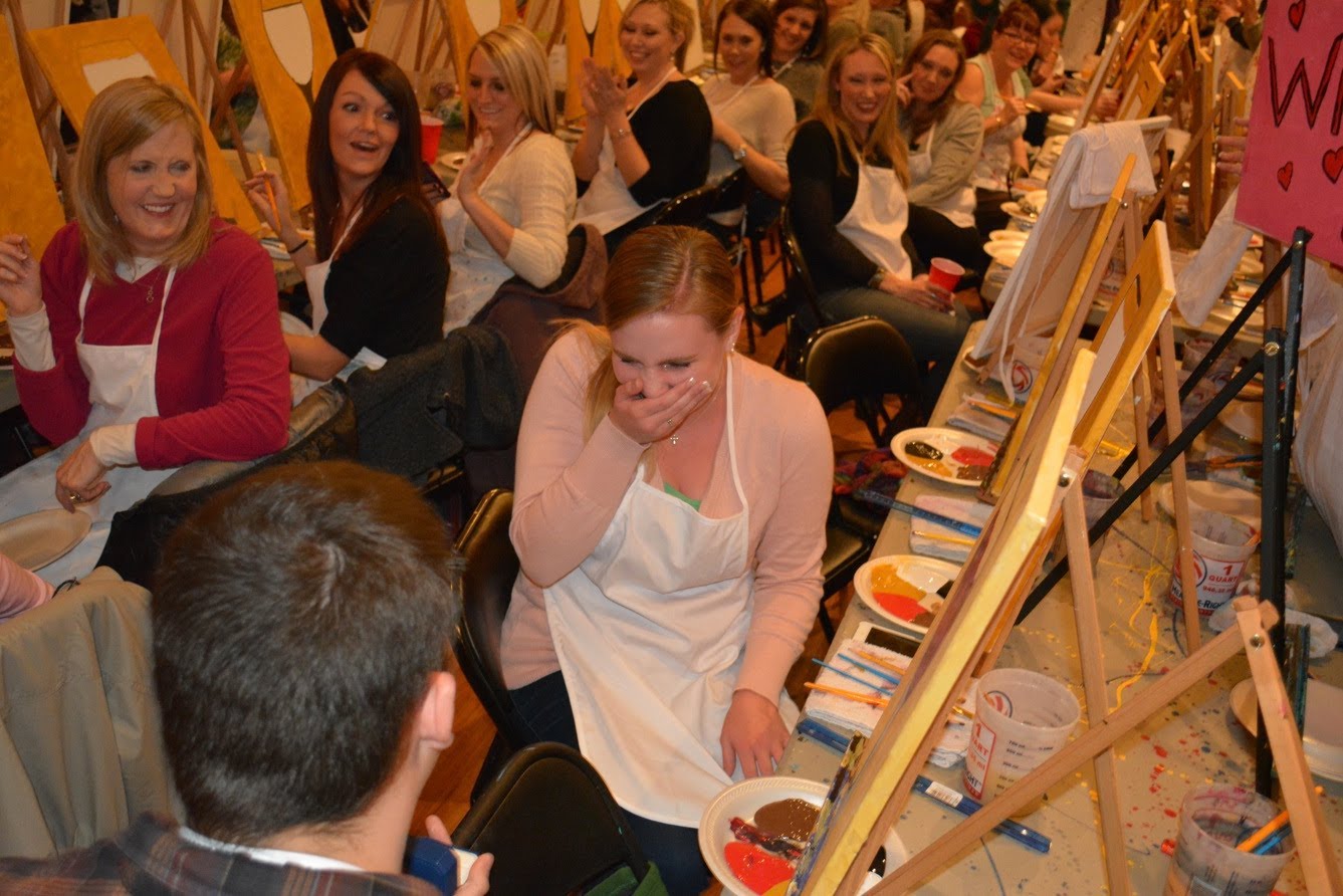 1337x892 World's Most Creative Marriage Proposal - When Will You Marry Me Painting