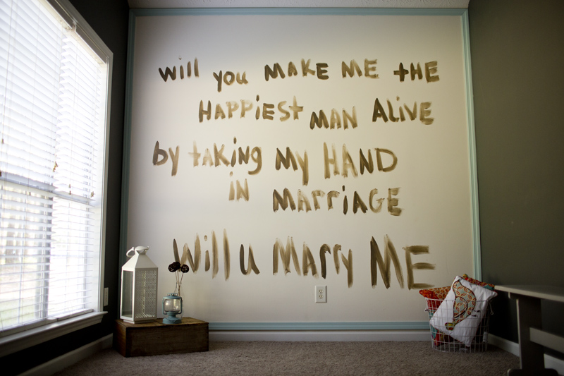 800x533 Creative Marriage Proposal Ideas - When Will You Marry Me Painting