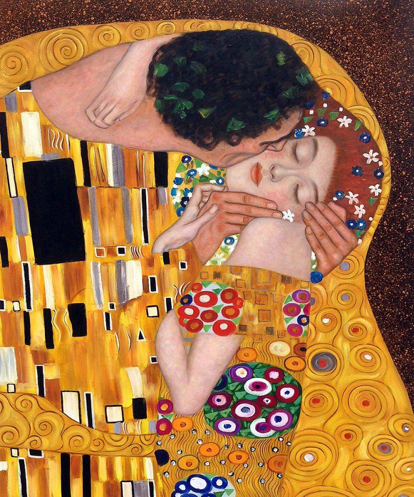 833x1000 The Kiss - Where Is The Kiss Painting
