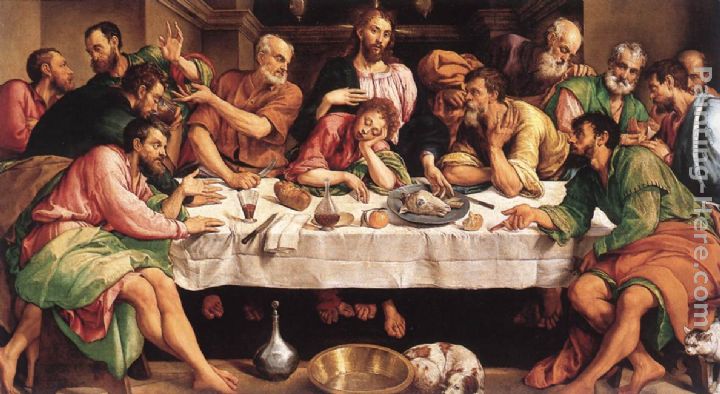 720x394 Jacopo Bassano The Last Supper Painting Anysize 50% Off - Where Is The Last Supper Painting