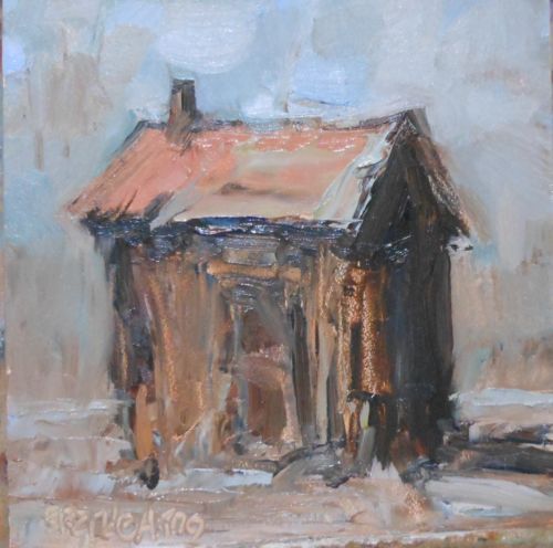 500x496 Door To Sugar Shack Nfac Original Oil Painting Ebay March 2014 - Where Is The Original Sugar Shack Painting