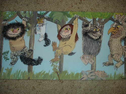 500x375 Where The Wild Things Are Painting - Where The Wild Things Are Painting