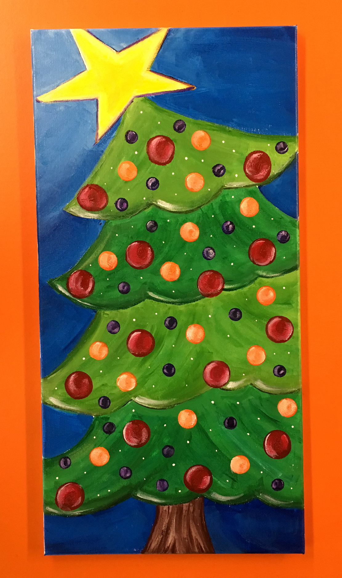 1111x1877 Whimsical Christmas Painting Charles H. Macnider Art Museum - Whimsical Christmas Painting