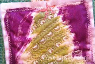 315x214 Make Your Own Christmas Tree Gift Tag Or Ornament Weallsew - Whimsical Christmas Tree Painting