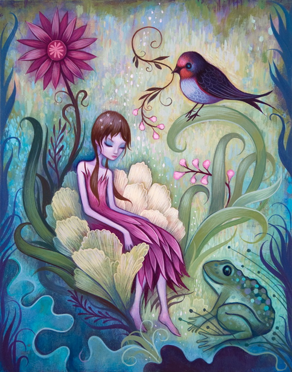 600x766 Whimsical Paintings By Jeremiah Ketner Art And Design - Whimsical Painting
