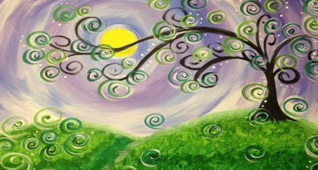 640x342 Whimsical Tree Painting With Kelly Turner - Whimsical Tree Painting