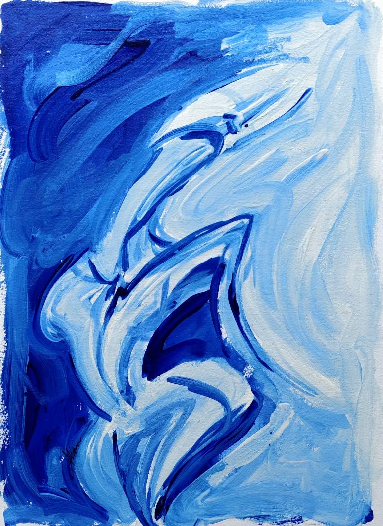 770x1058 Saatchi Art Whirlpool Painting By Shirin Godhrawala - Whirlpool Painting