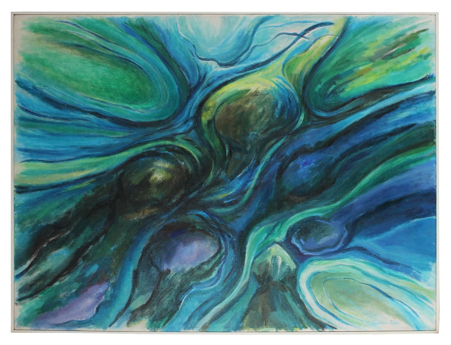 1500x1150 Whirlpool Large Oil Abstract Painting Abstract, Oil And Paintings - Whirlpool Painting