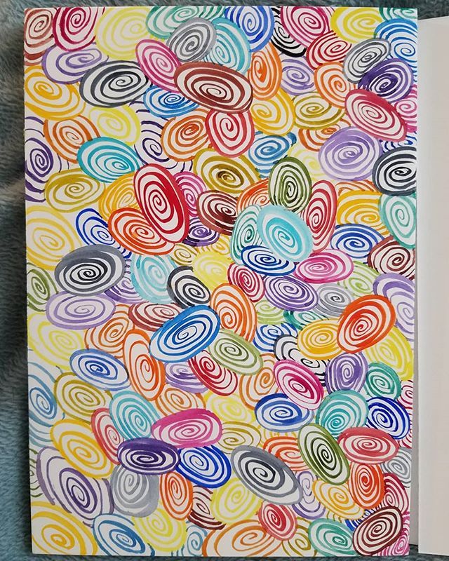 640x800 Swirly Whirly. - Whirly Painting