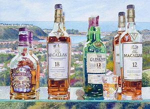 Whiskey Painting at PaintingValley.com | Explore collection of Whiskey ...