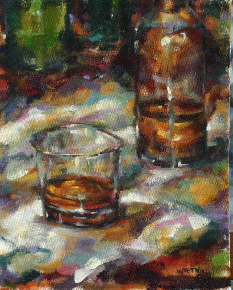 770x960 Saatchi Art Whiskey Painting By Richard Wieth - Whiskey Painting