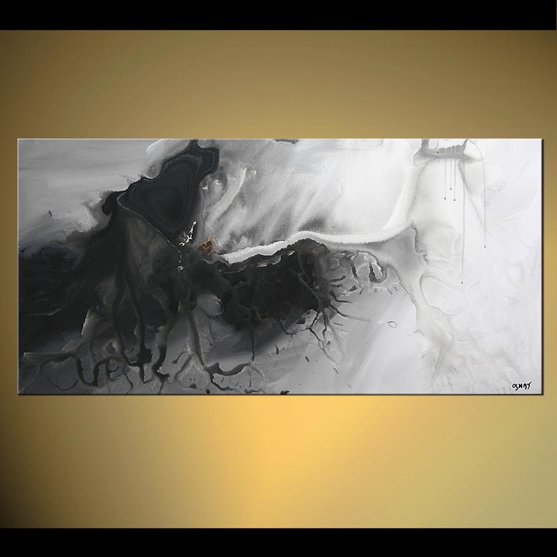 800x800 Painting - White Abstract Painting