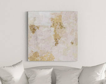 White And Gold Painting at PaintingValley.com | Explore collection of ...