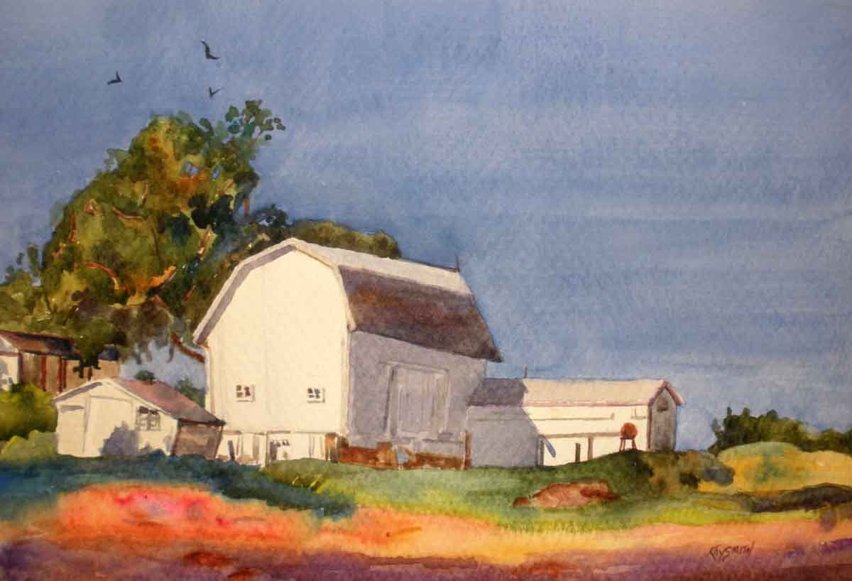 1200x818 Kaysmithbrushworks White Barns - White Barn Painting