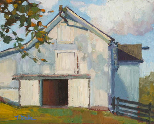 500x404 Berkley Gallery Warrenton, Virginia, Art, Galleries, Shows - White Barn Painting