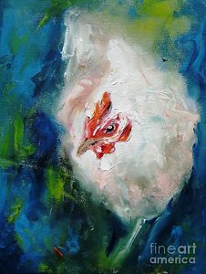 226x300 White Chicks Paintings - White Chicks Painting