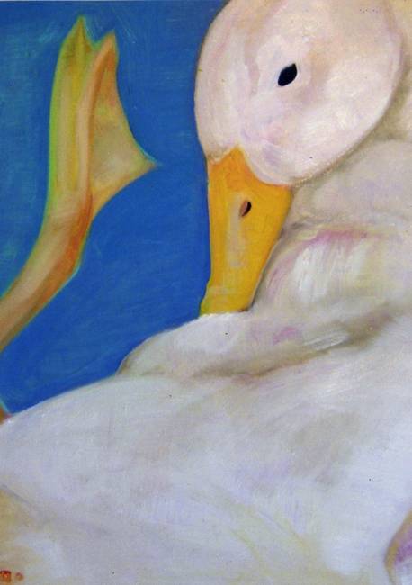 458x650 Stunning White Duck Painting Reproductions For Sale On Fine Art - White Duck Painting