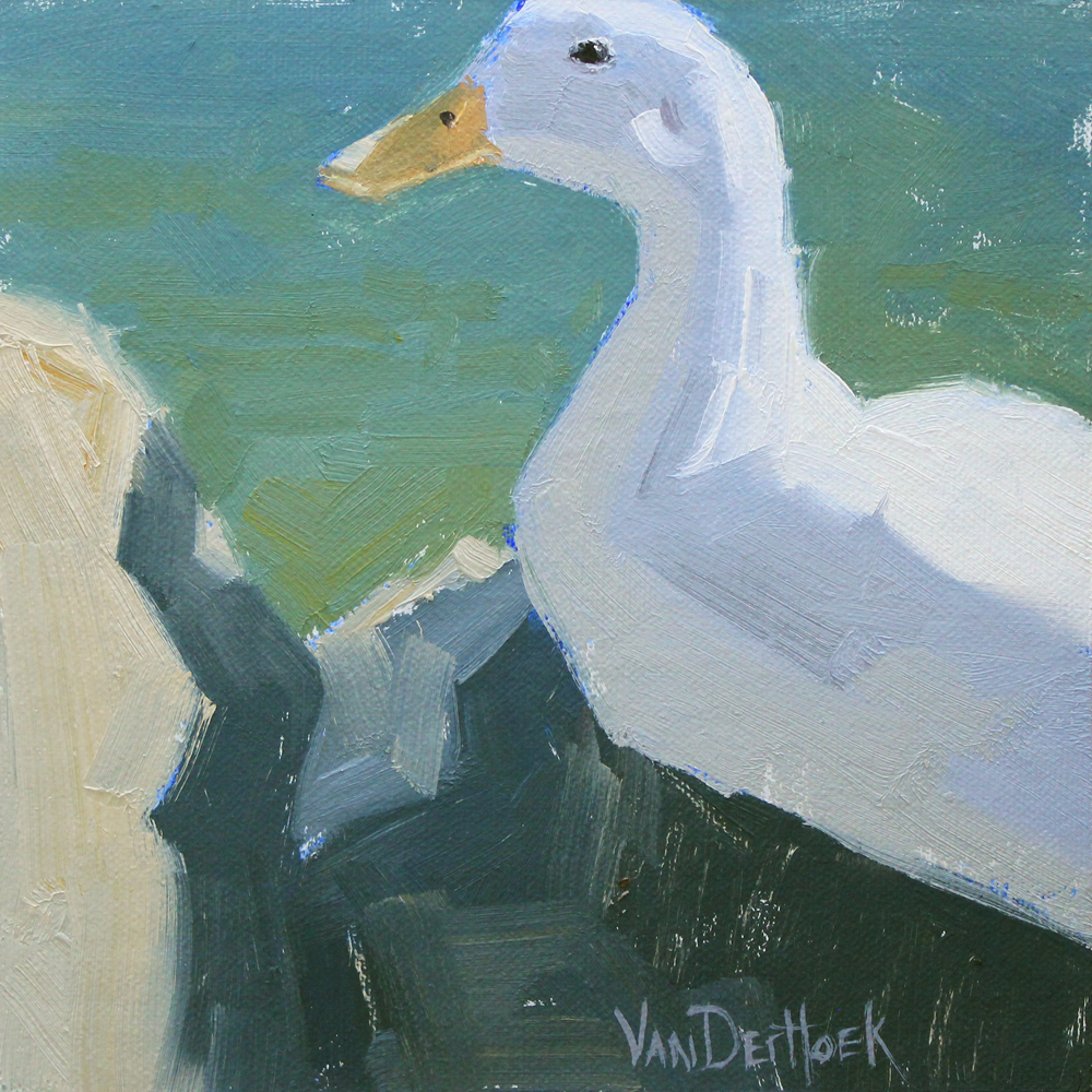 White Duck Painting at Explore collection of White