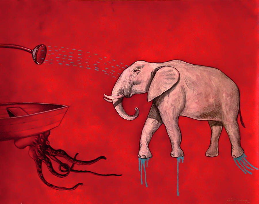 White Elephant Painting at Explore collection of