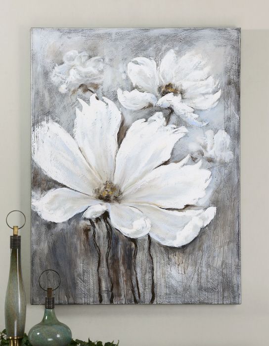 544x700 Not Sure Which I Love More, The Bottles Or The Painting - White Flower Painting