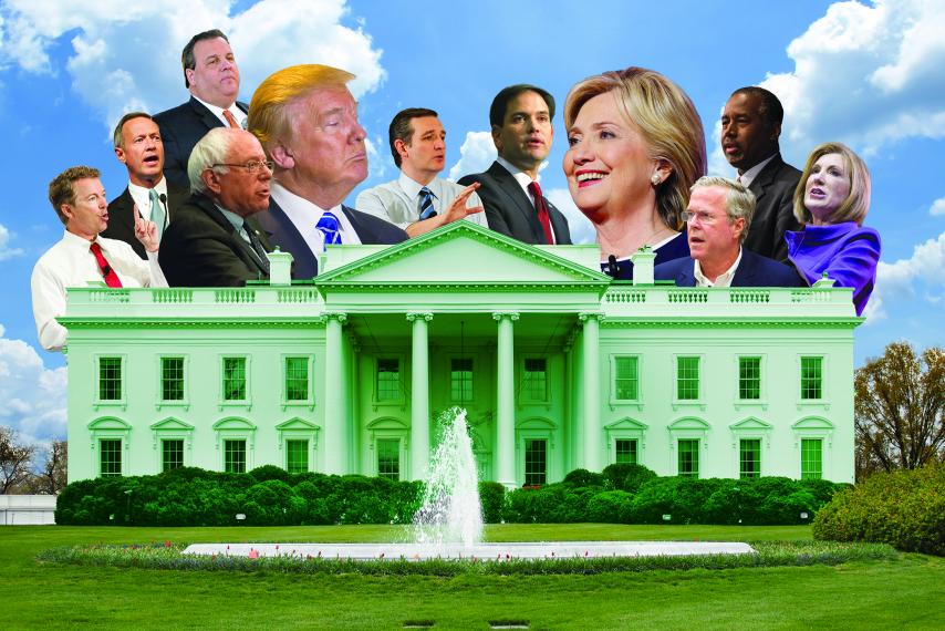 854x570 Painting The White House Green - White House Painting