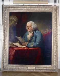 234x300 White House Paintings Benjamin Franklin By David Martin (1767 - White House Painting
