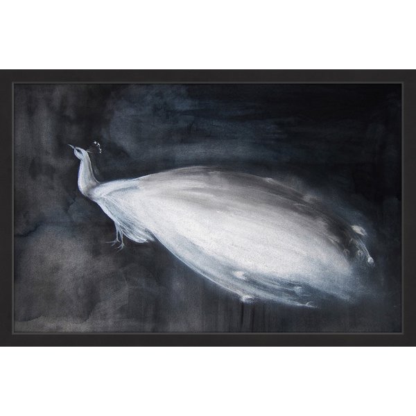 600x600 Marmont Hill - White Peacock Painting