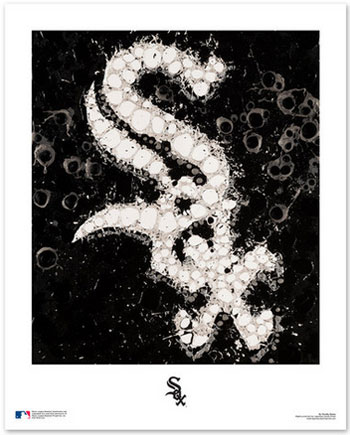 350x435 Chicago White Sox Logo Art - White Sox Painting