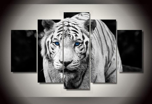 White Tiger Painting at PaintingValley.com | Explore collection of ...