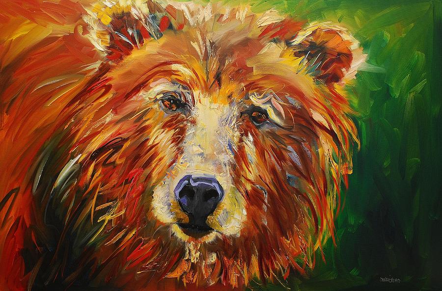 900x593 A Bunch Of Bear Painting By Diane Whitehead - Whitehead Painting