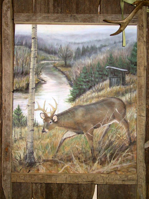 480x640 White Tail Painting 02 - Whitetail Painting