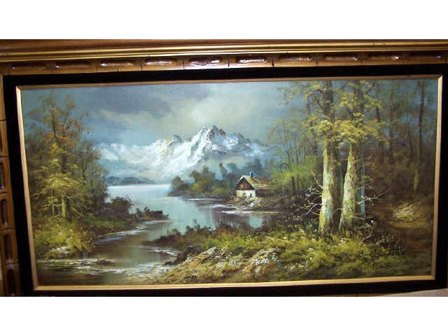 640x480 G. Whitman Oil Painting - Whitman Painting